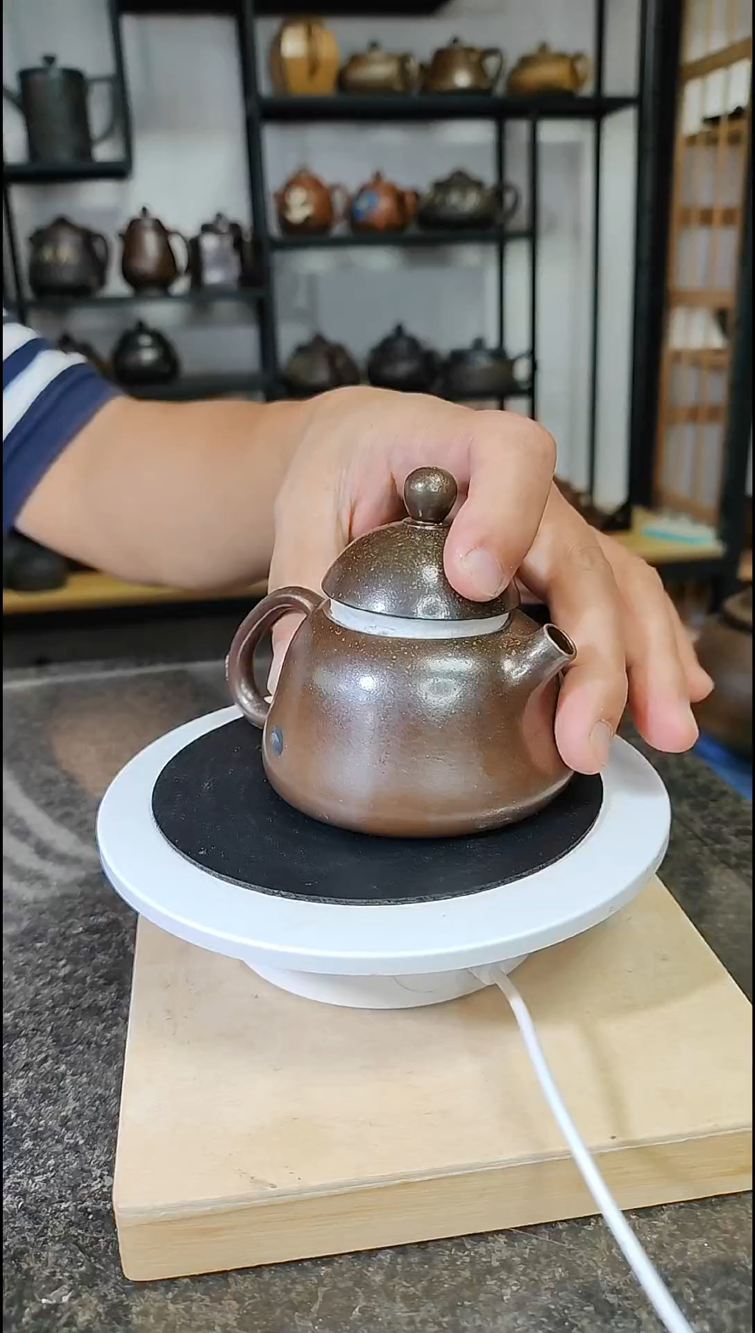  艺术品 烧塌的茶壶 龙蛋 