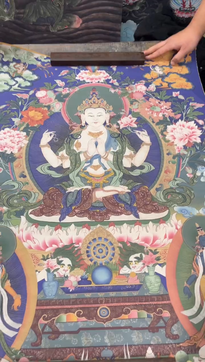 卷轴画大朱画院老六专属AA143