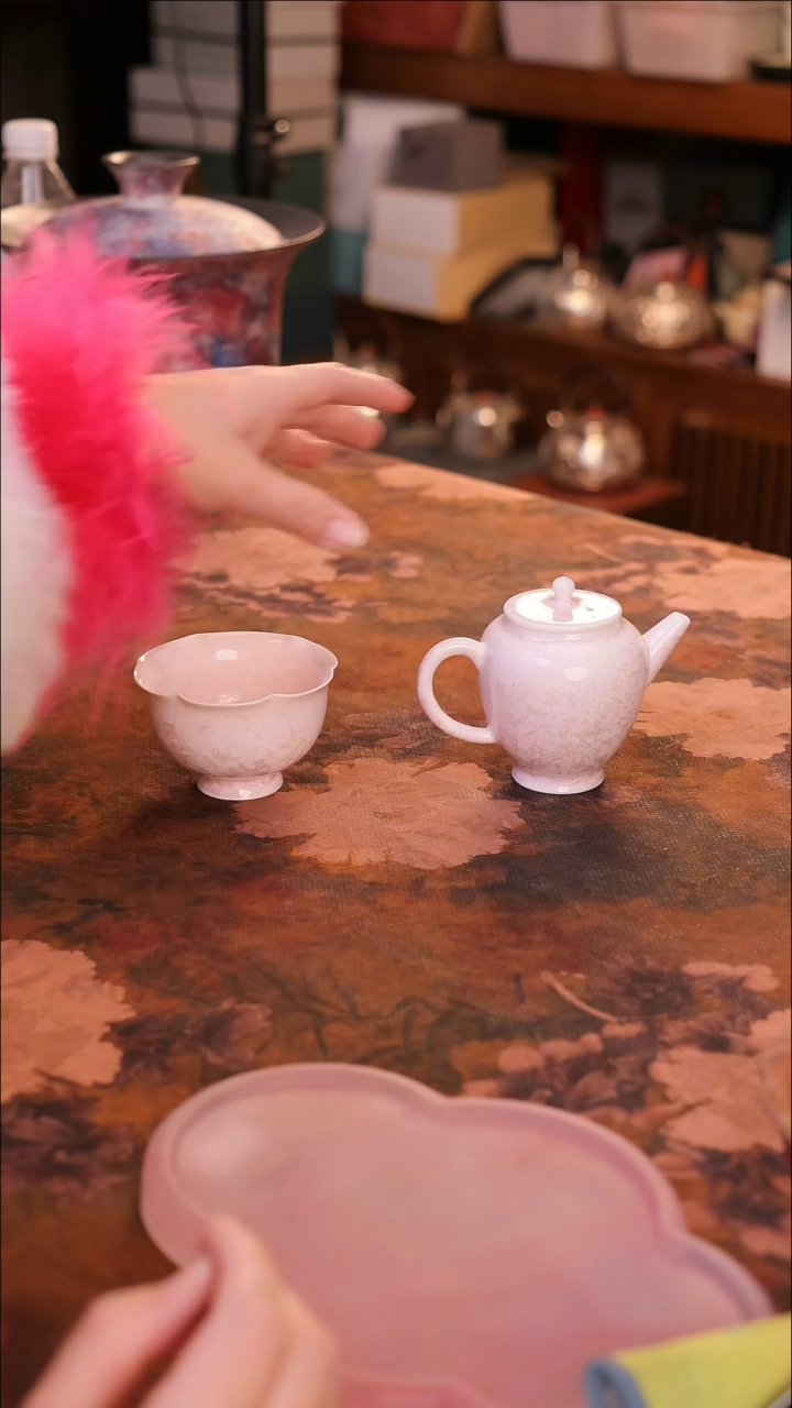 【闪购商品】陶瓷茶具（无礼盒无茶盘）@@A11421