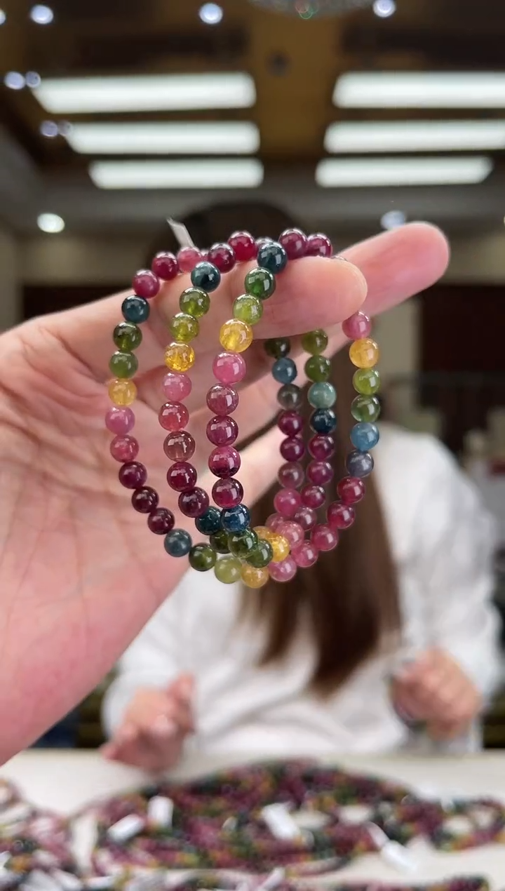 【闪购商品】碧玺/未镶嵌6mm+碧玺多圈20多样性发货