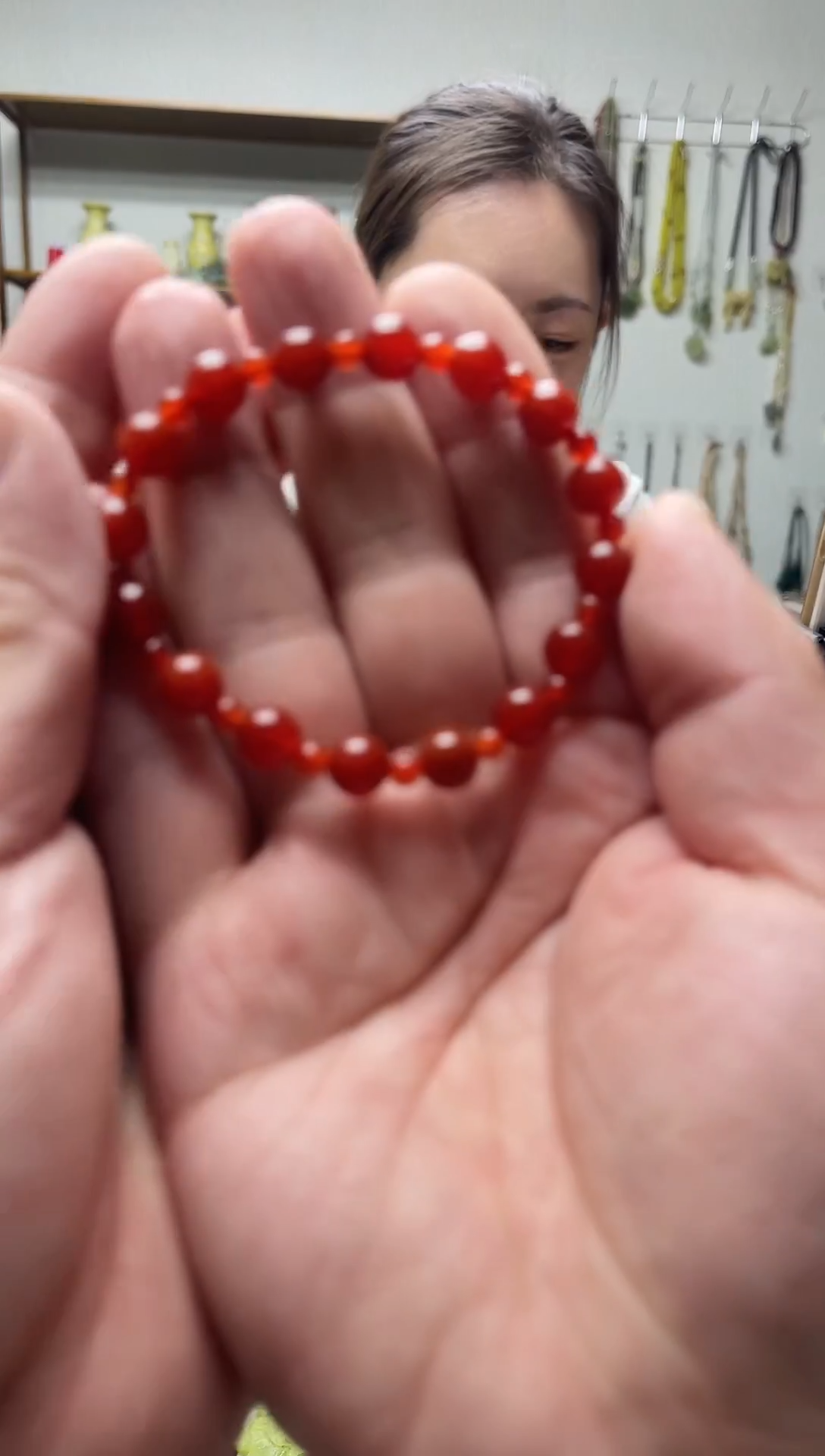 未镶嵌岫玉吊坠L****姐多样性发货 拍一发一