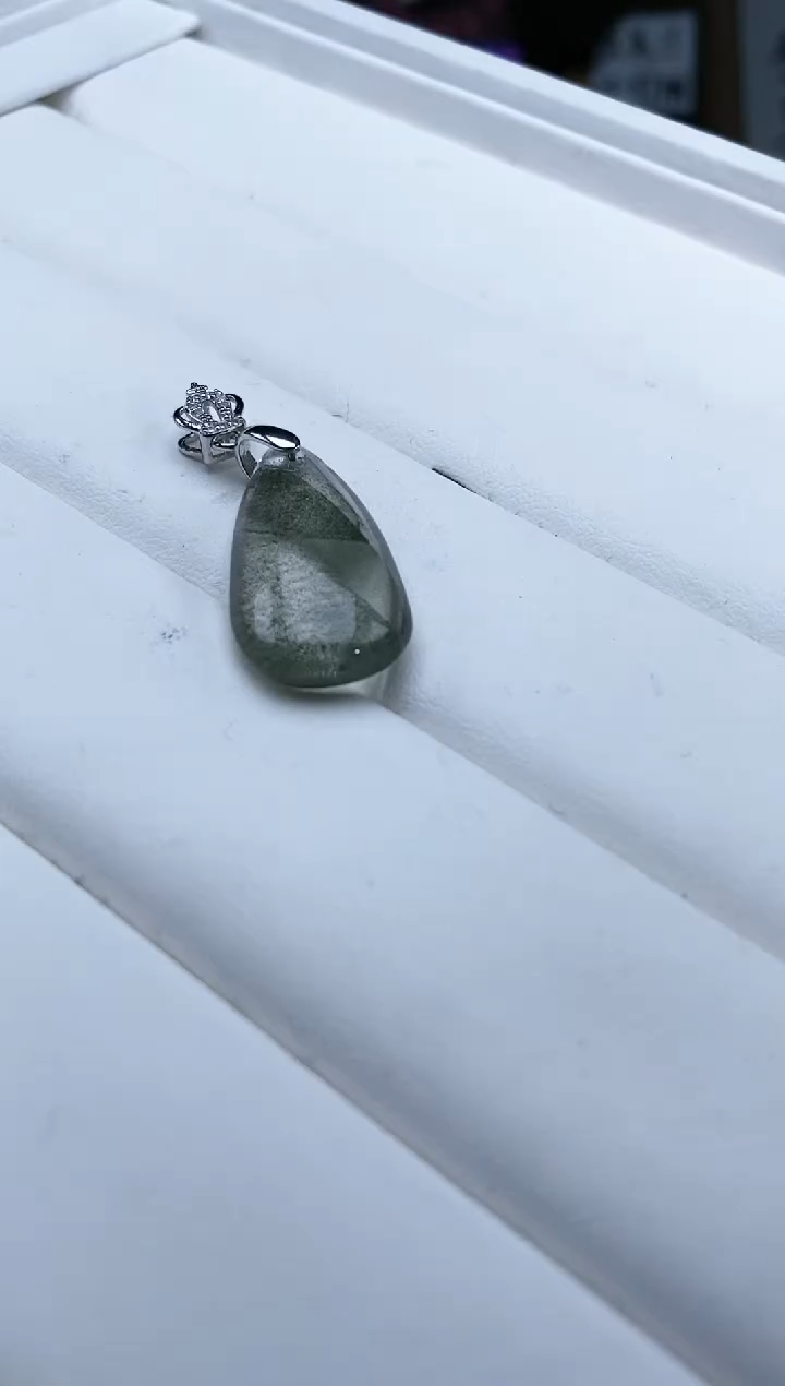 【闪购商品】水晶颈饰足银镶嵌73a多样性发其一/3.11/1个