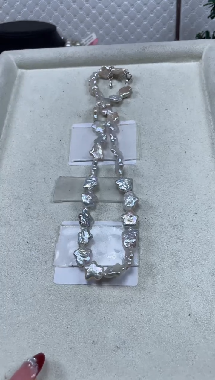 【闪购商品】淡水珍珠项链未镶嵌【纯恬珍珠】