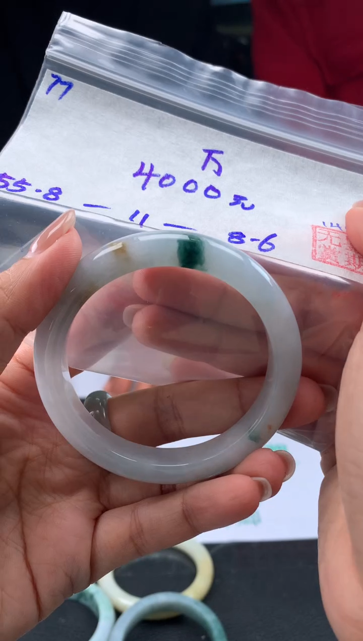 【闪购商品】翡翠手镯未镶嵌翡翠手镯 下单联系小耳机#77