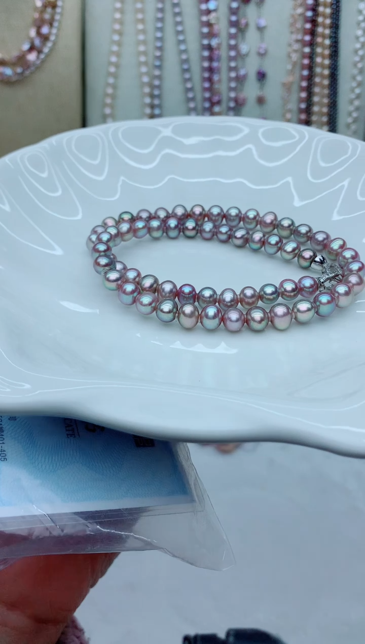 未镶嵌耳饰淡水珍珠大****）多样性发其一【非无瑕】