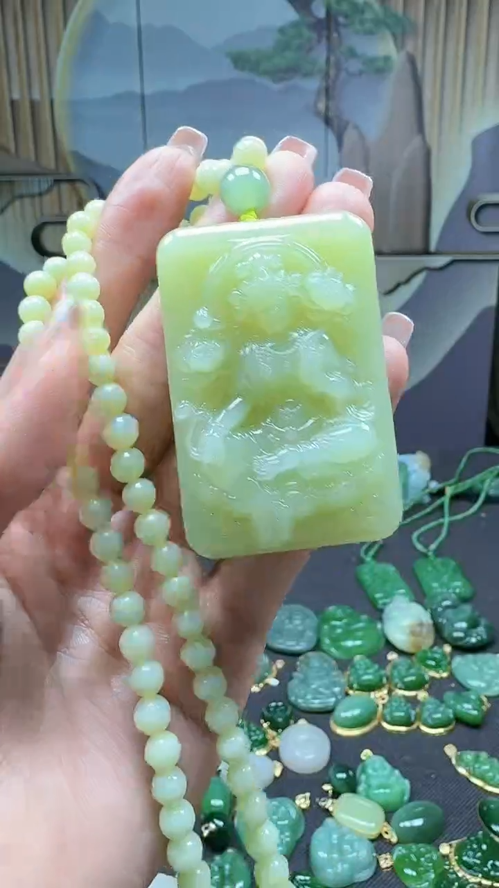 【闪购商品】和田玉挂件未镶嵌1