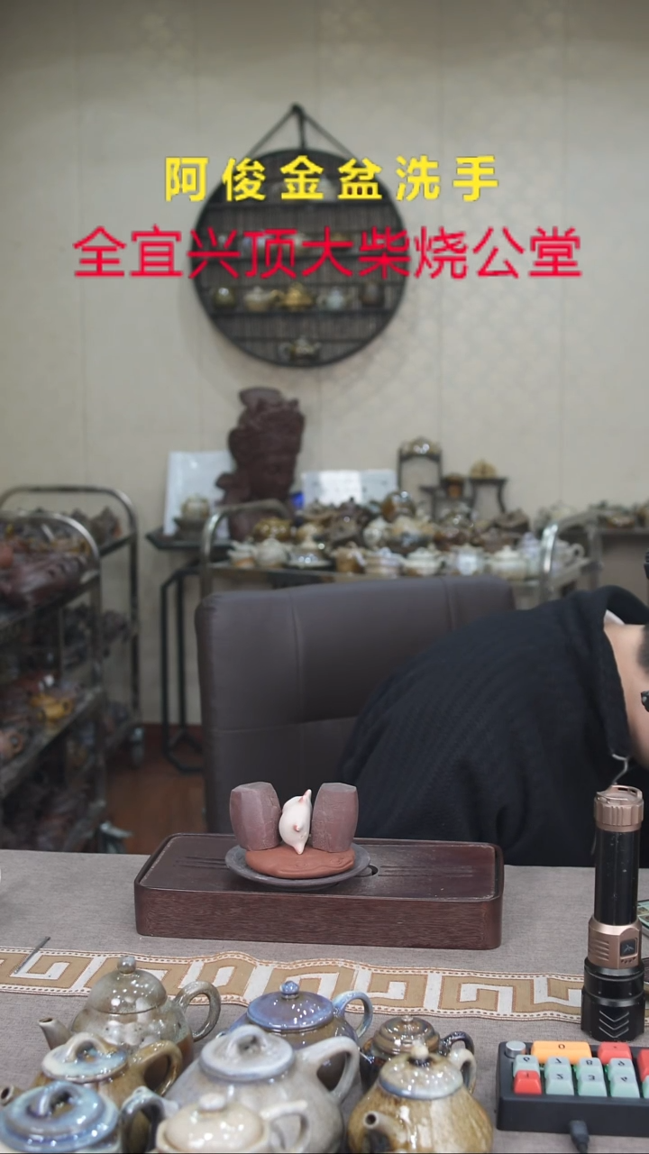 茶壶紫砂宜兴紫砂柴烧