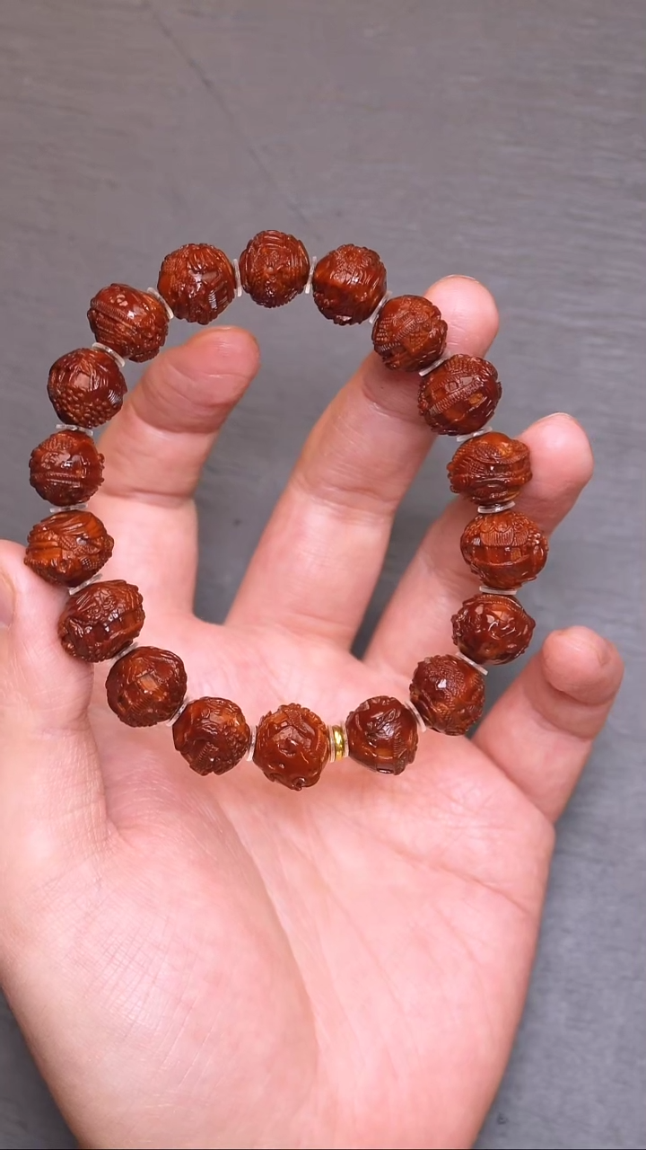 【闪购商品】橄榄核吊坠苏州园林回血