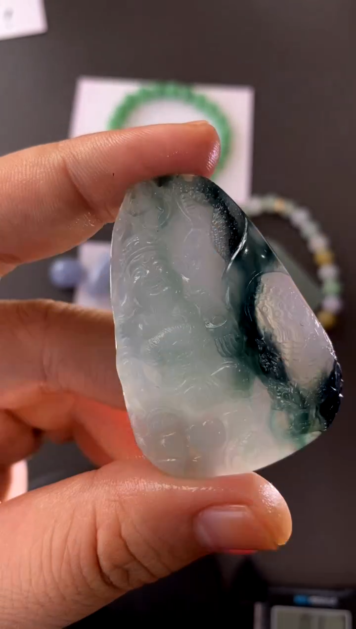 【闪购商品】定制翡翠未镶嵌财神