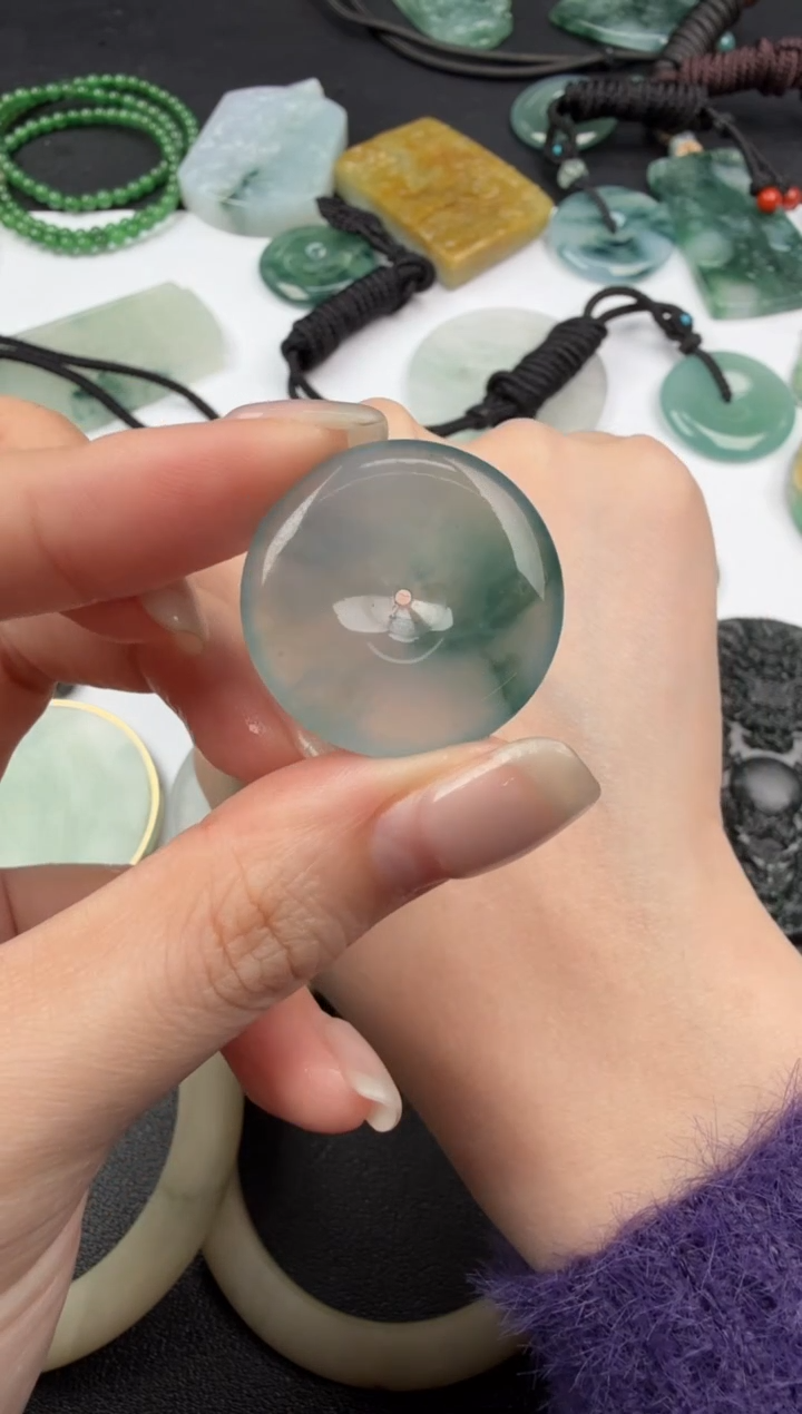 未镶嵌定制翡翠翡翠饰品-284 毛货