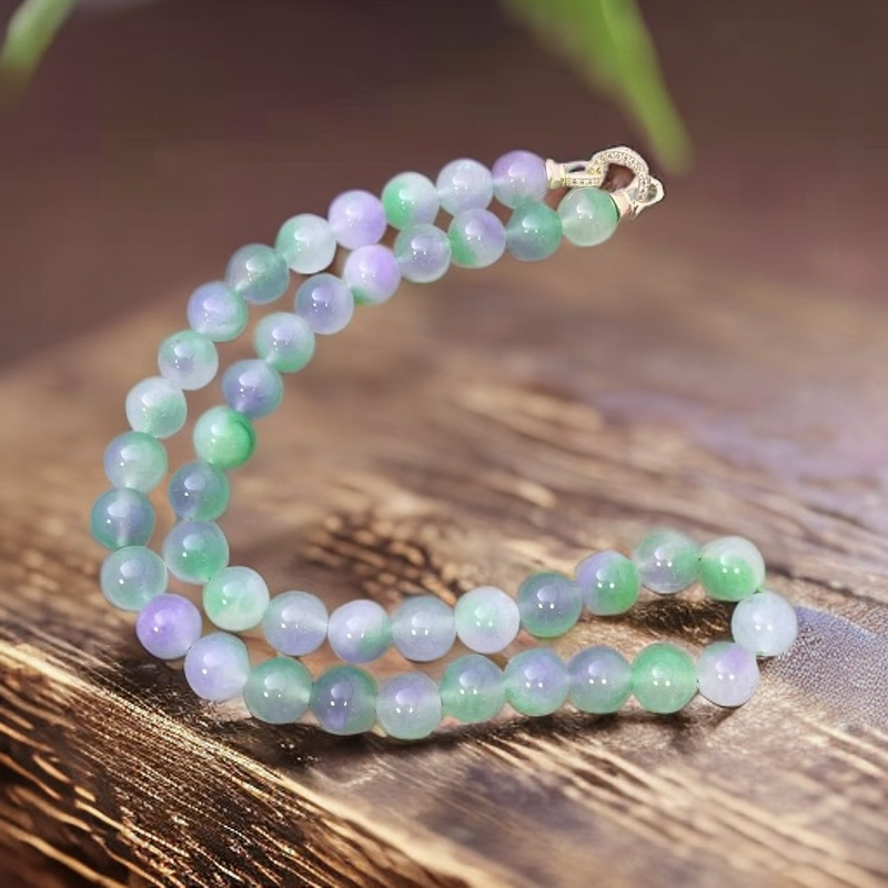 【思涵珠宝】缅甸产地 037 缅甸紫罗兰 12mm