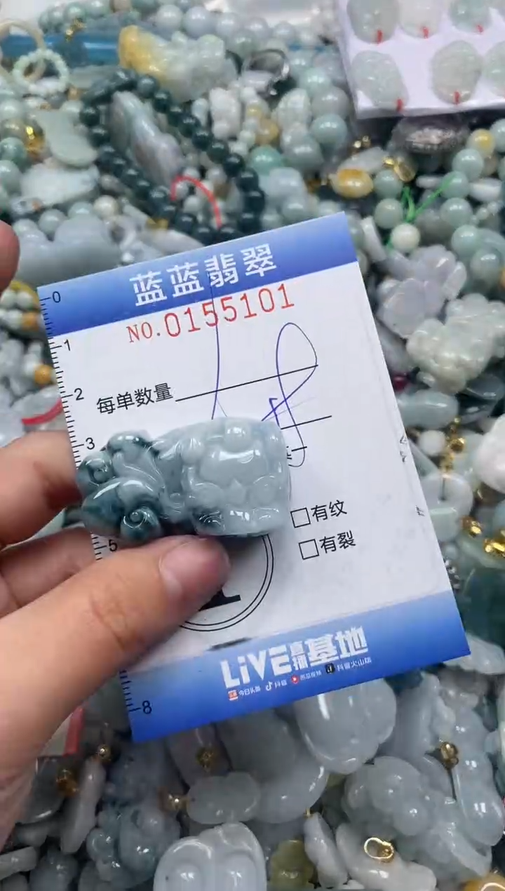 【闪购商品】翡翠颈饰未镶嵌闪购0155101多样性发其一