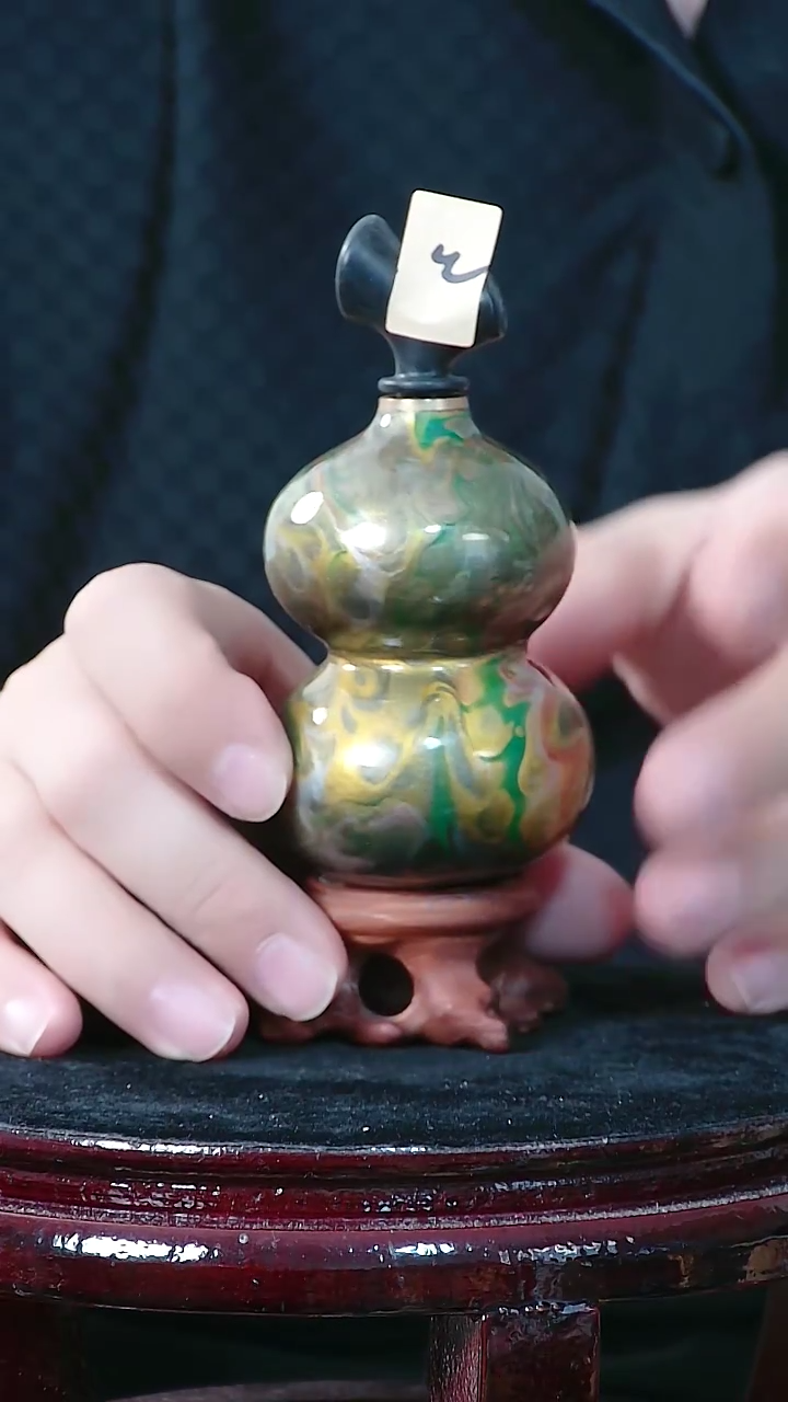 藤老*。葫芦手把件0188