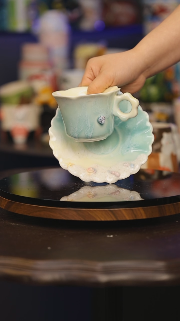 【闪购商品】摆件景德镇釉下彩绘设计师款式陶瓷