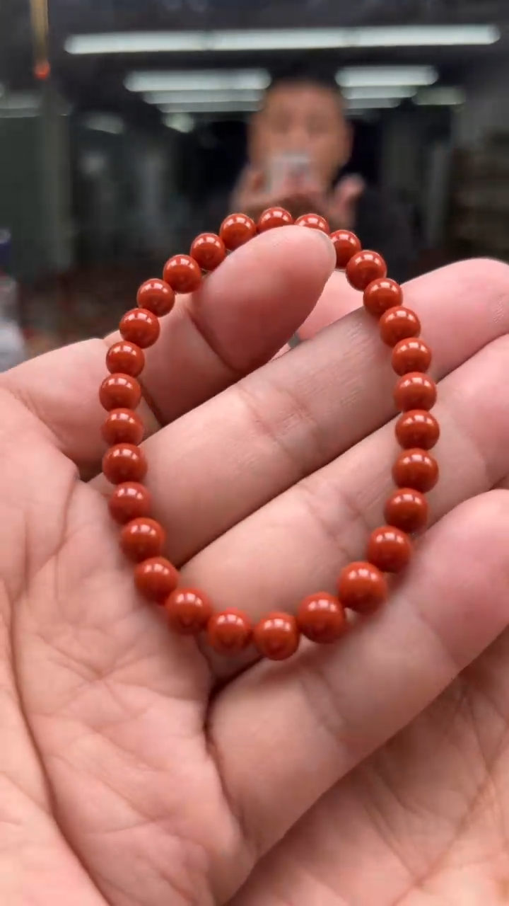 【闪购商品】南红玛瑙手串未镶嵌川料手串6mm