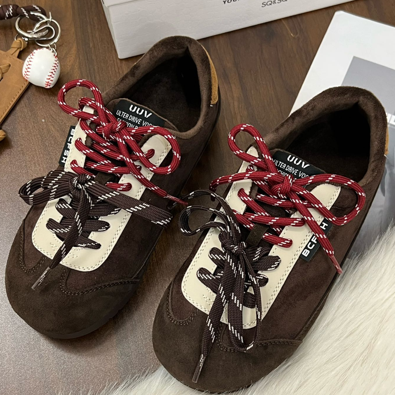 德训鞋系带运动休闲鞋时尚休闲鞋潮流阿甘鞋休闲鞋