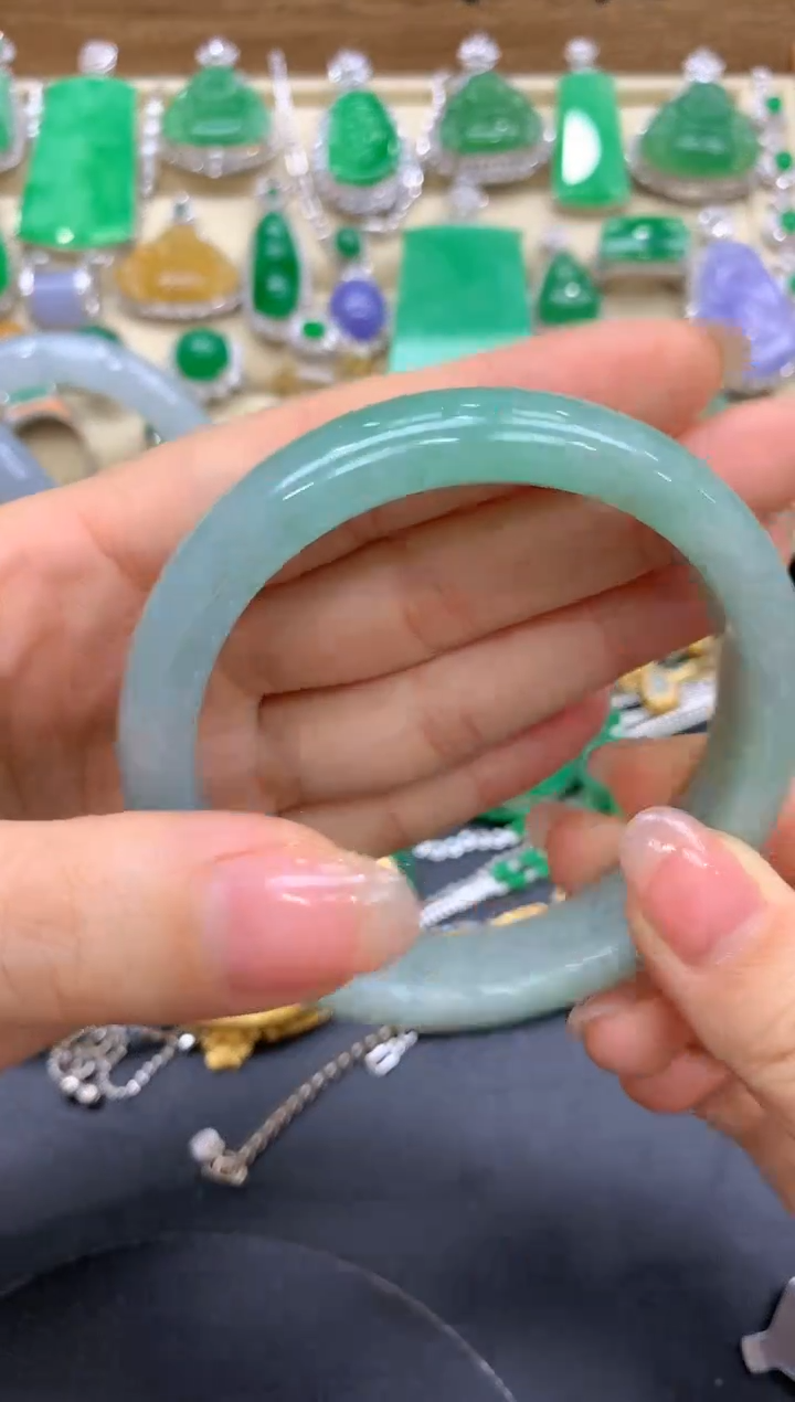 【闪购商品】翡翠手镯未镶嵌373-中国好珍宝