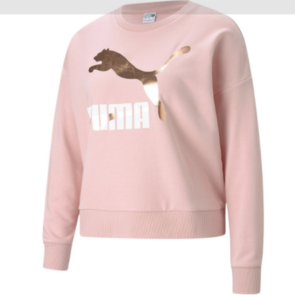 PUMA/彪马女款时尚休闲运动圆领卫衣 531382-15