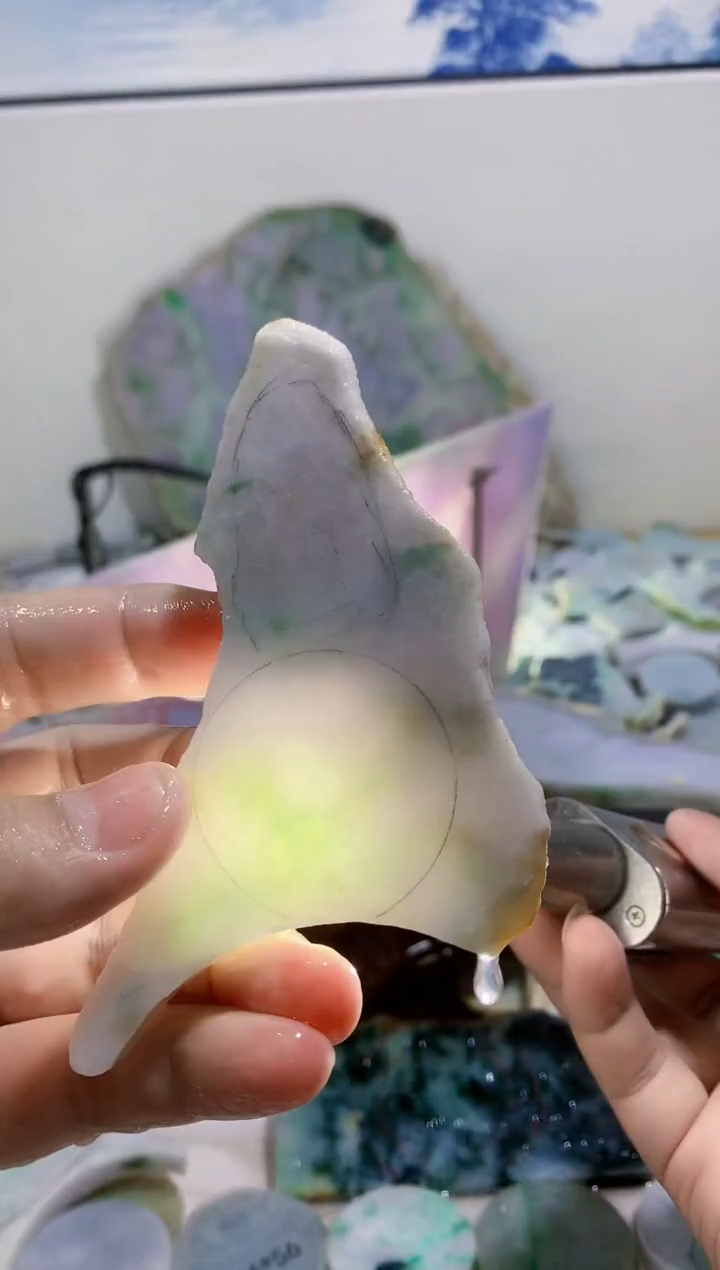 裸石翡翠0蒙0翡翠珠宝34