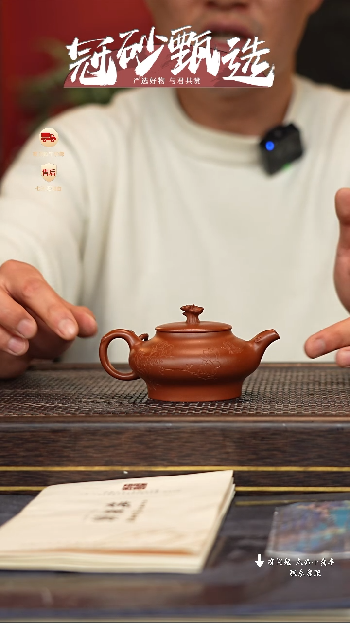 【闪购商品】紫砂茶壶冠砂甄选84