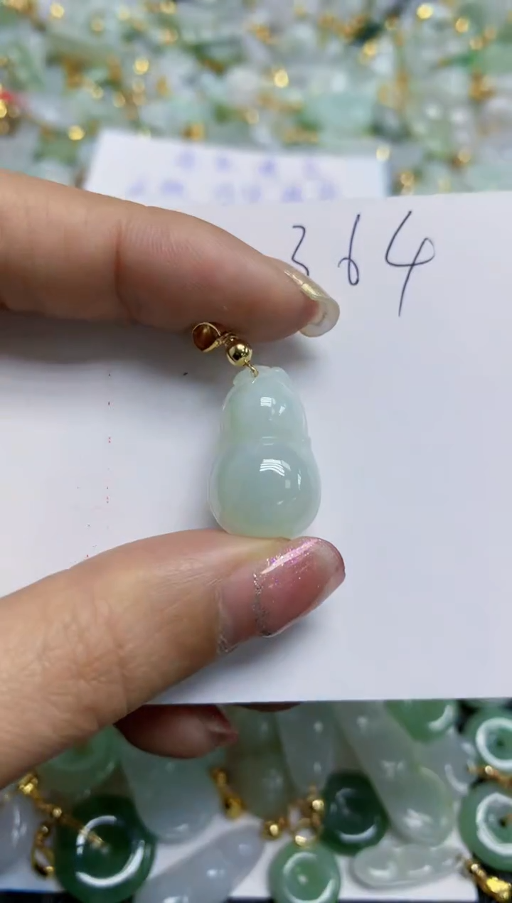 【闪购商品】翡翠颈饰合金天然A货翡翠