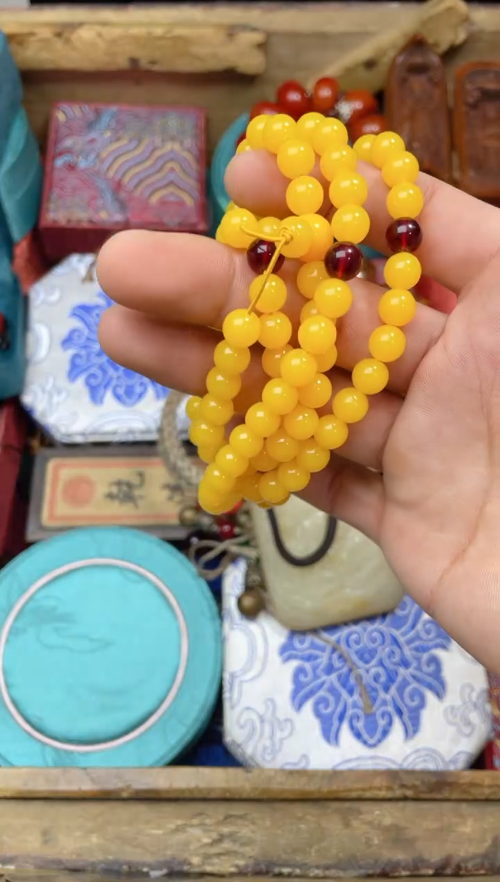 【闪购商品】蜜蜡手链未镶嵌点击链接下单即可