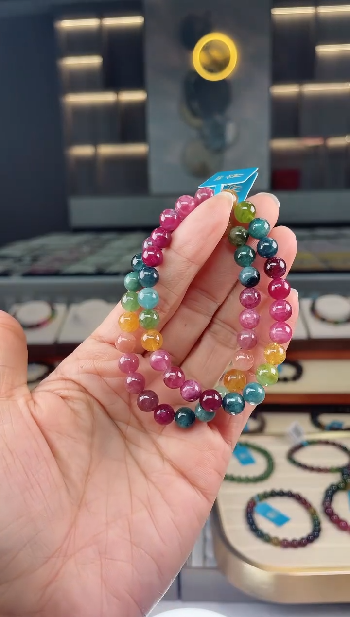 【闪购商品】碧玺单圈手串未镶嵌（多样性发一条）Q