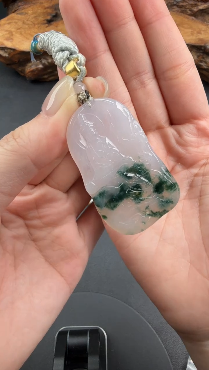 吊坠(不含链)未镶嵌翡翠翡翠饰品-110
