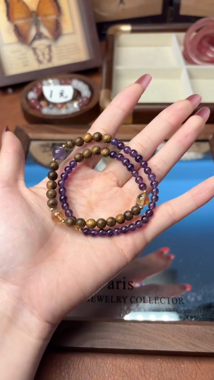 未镶嵌手链水晶1