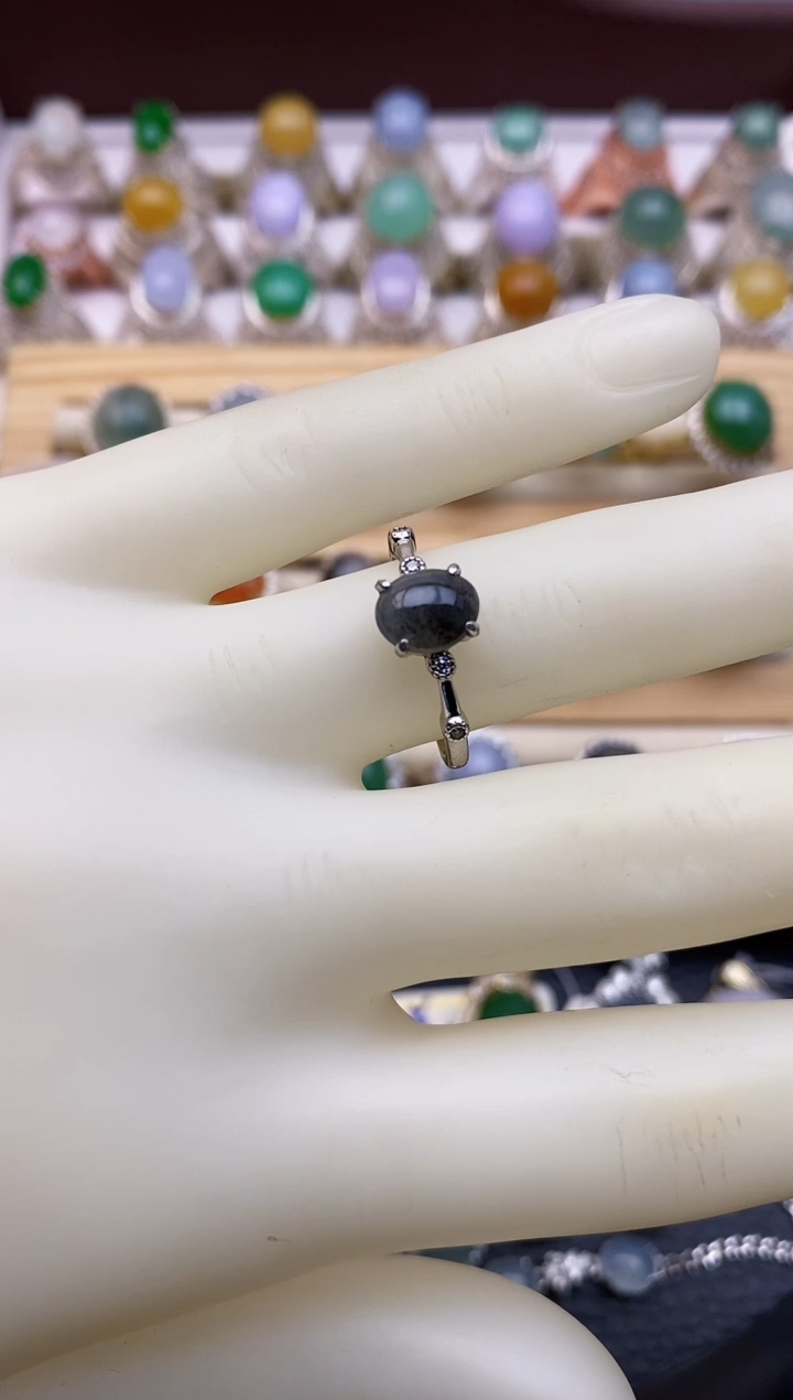 翡翠戒指未镶嵌福利款0035