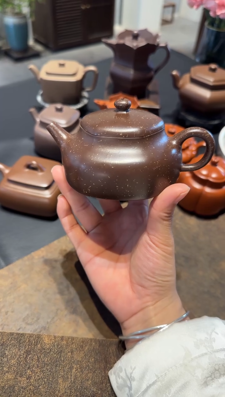 【闪购商品】紫砂茶壶六方静乐 铺砂