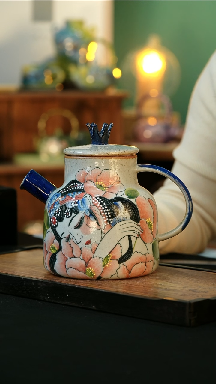 【闪购商品】杯手绘心瓷陶瓷浮力