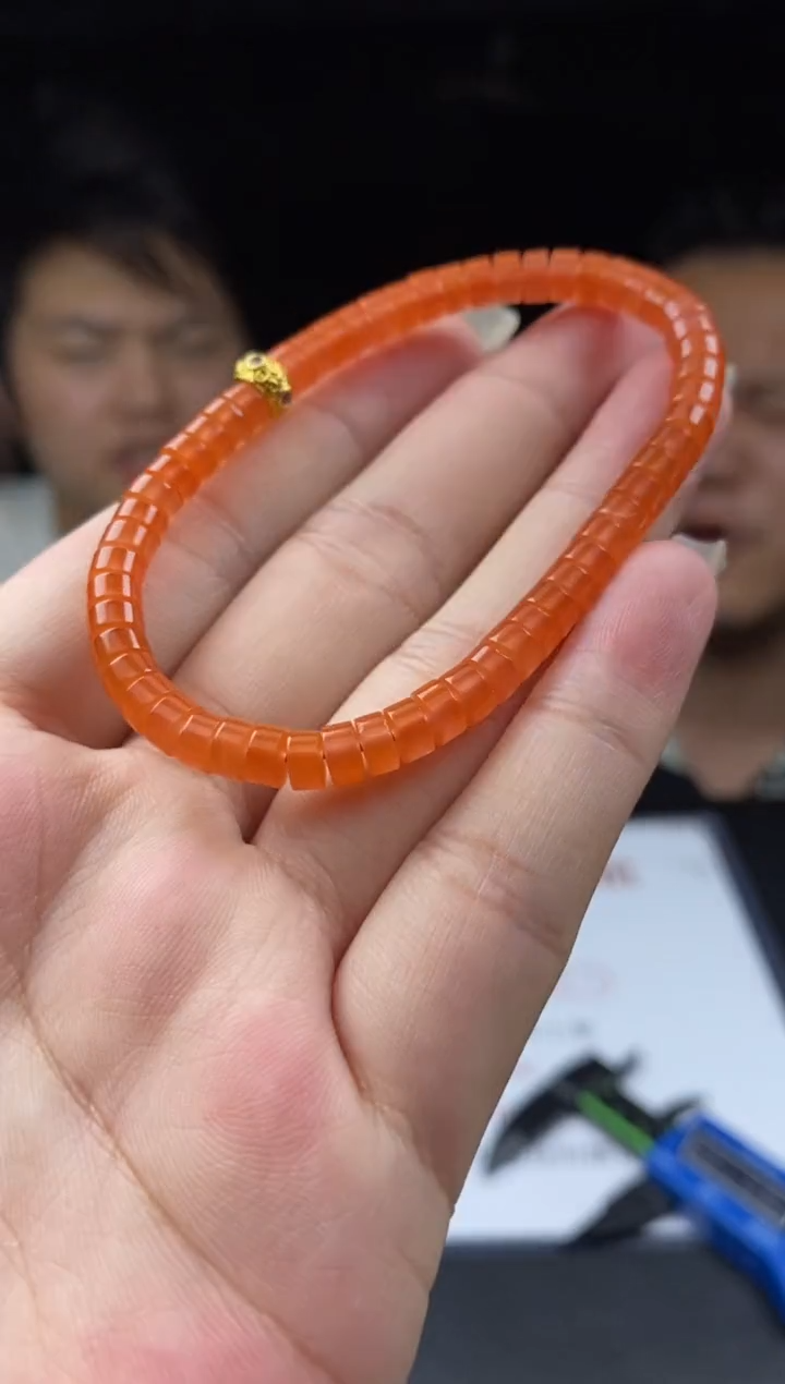 手串18K金镶嵌南红玛瑙多样性-手串-S3834