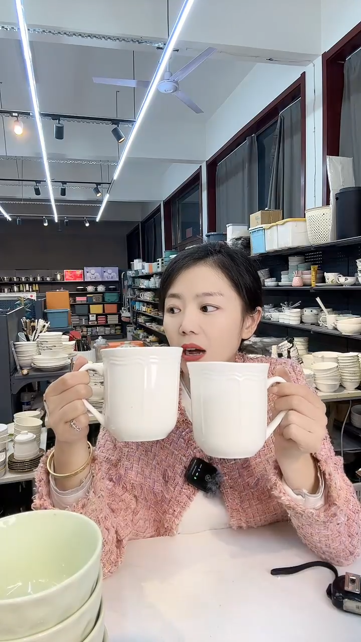 【闪购商品】出口纯白杯2只装