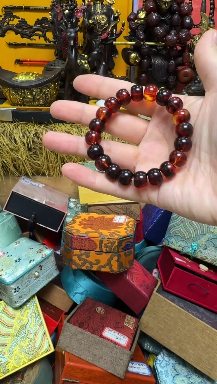 【闪购商品】琥珀颈饰未镶嵌艳艳专属精品链接9