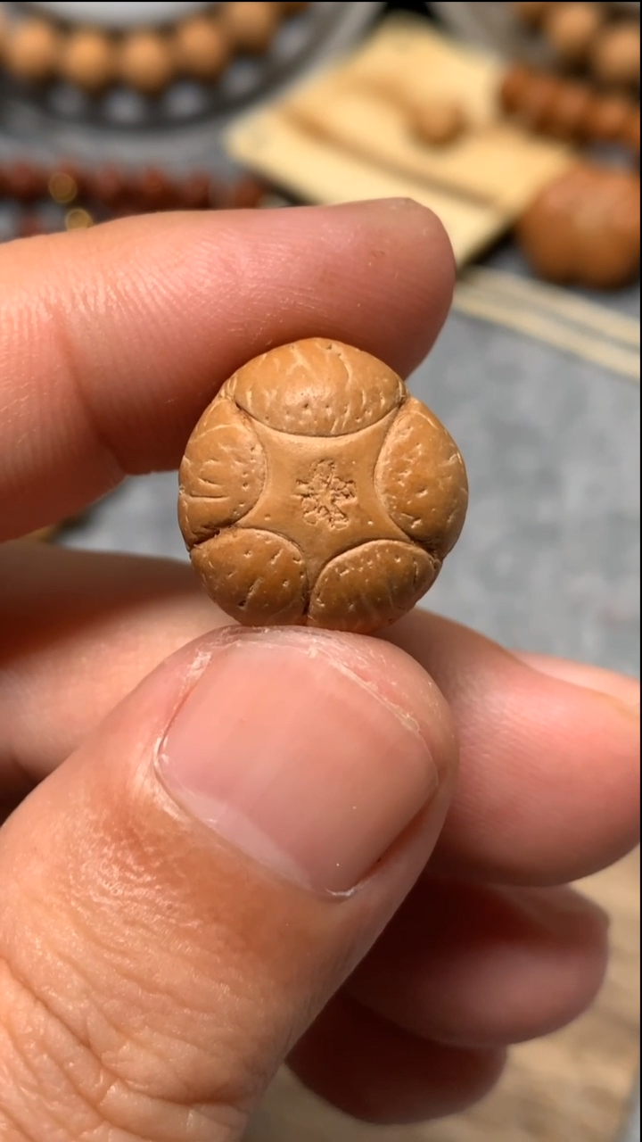 手串凤眼菩提17+mm帅气五星