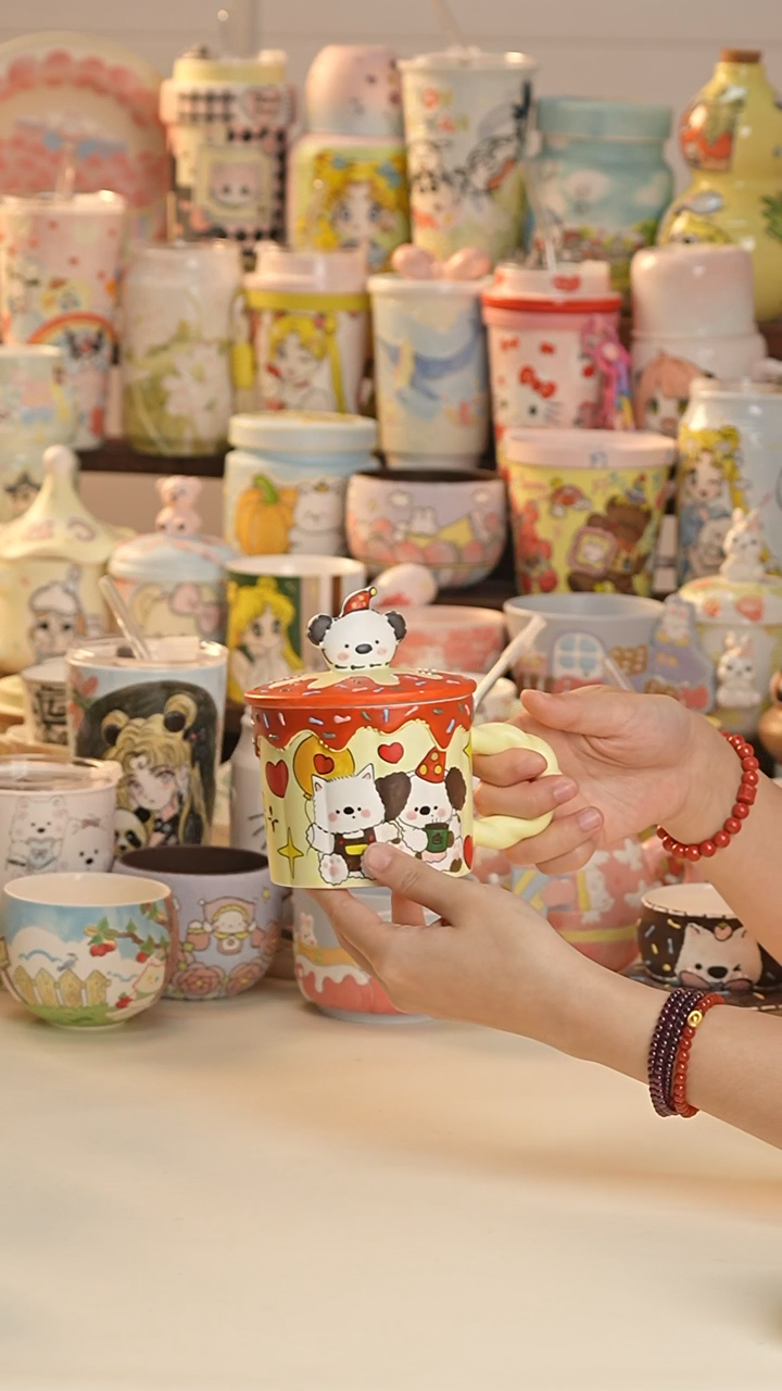 其他景德镇釉下彩手绘设计师款陶瓷