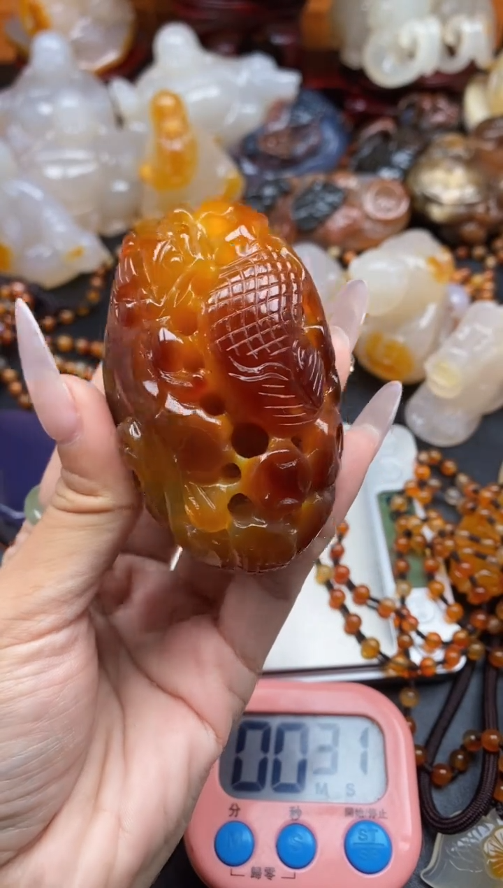 【闪购商品】玛瑙/玉髓颈饰未镶嵌ll