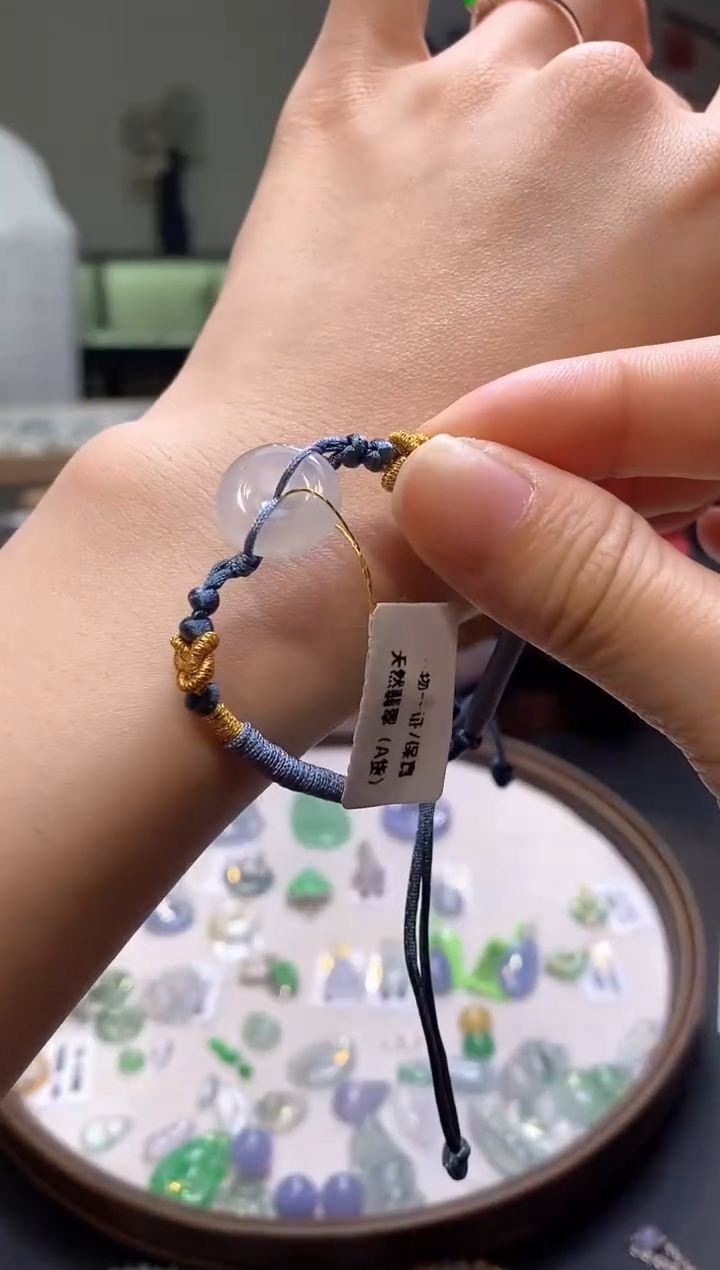 未镶嵌手链翡翠手绳