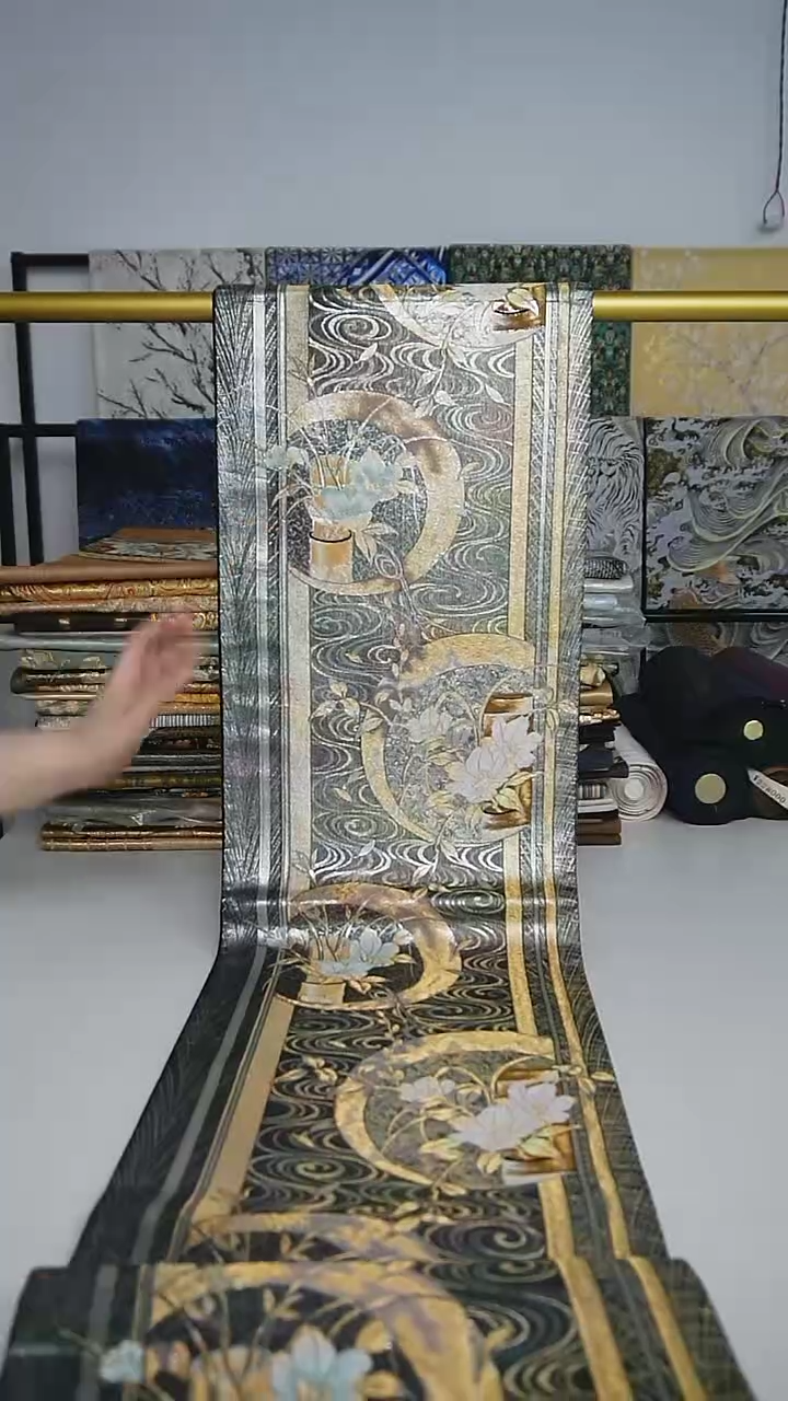 【闪购商品】织绣28 六通流水花卉