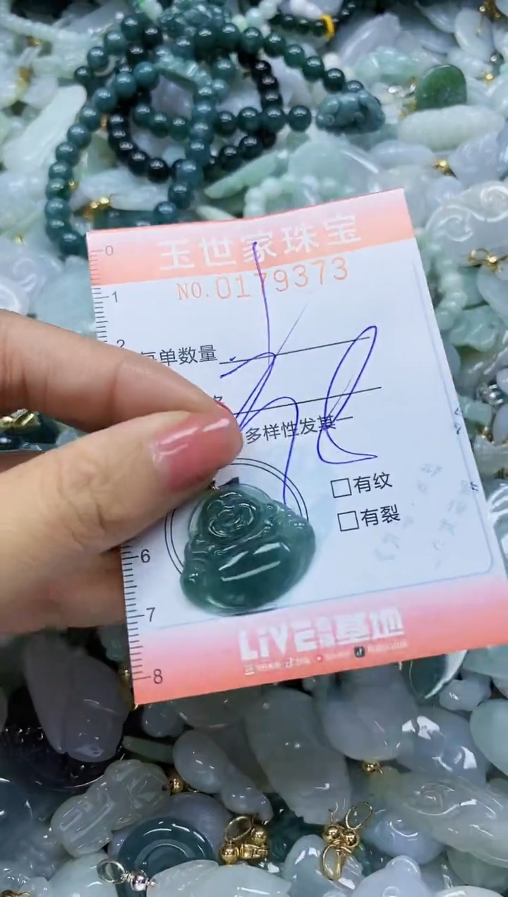 【闪购商品】翡翠颈饰未镶嵌闪购0179373