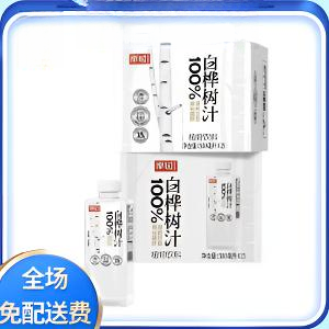 岸时 白桦树汁植物饮料500mlx15瓶 整箱