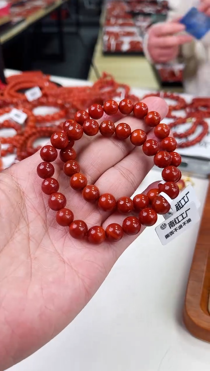 【闪购商品】南红玛瑙瓦西手串9+未镶嵌（多样式发其一）