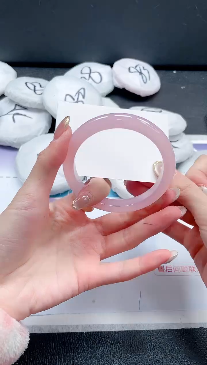 【闪购商品】石英质玉手镯未镶嵌 水纹10J237-59