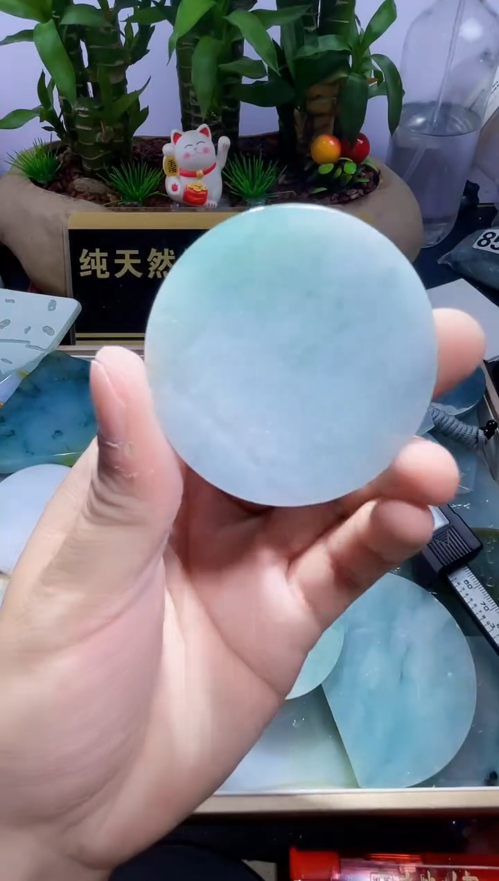 颈饰未镶嵌翡翠夕***好翡翠247