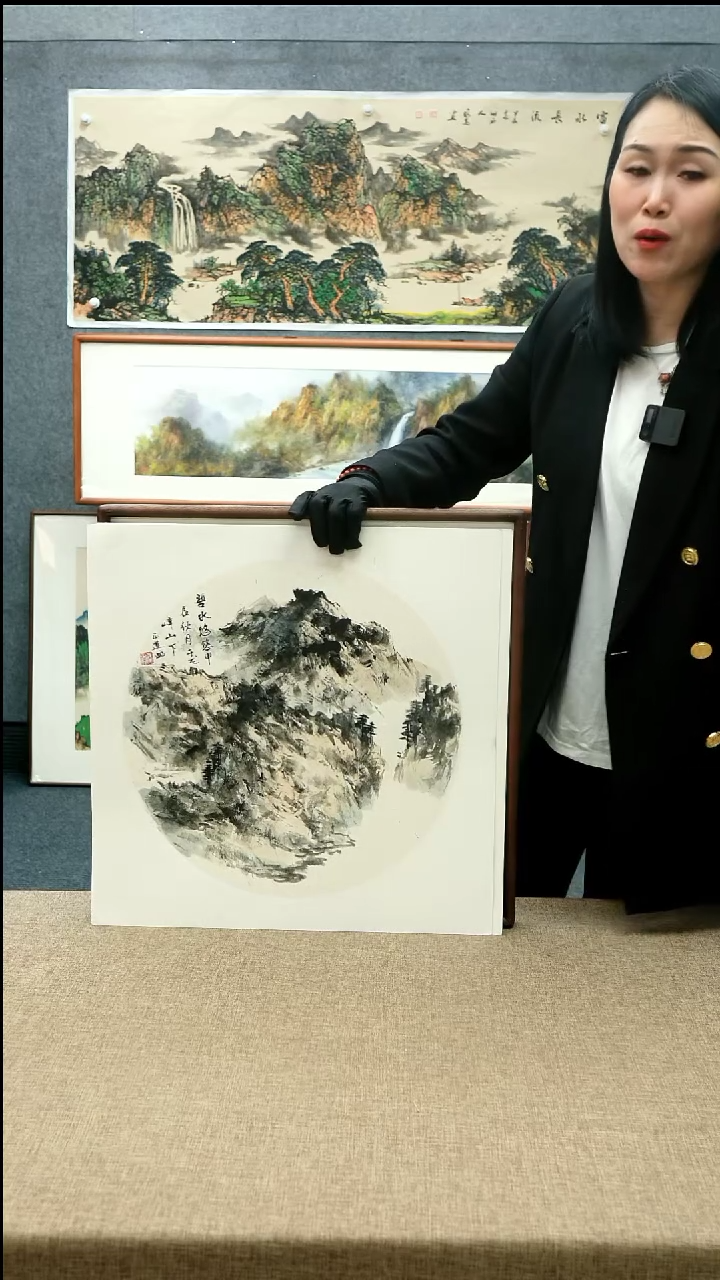 【闪购商品】国画52*52徐正道老师山水