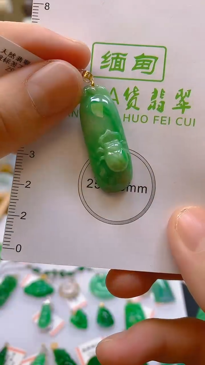 【闪购商品】翡翠颈饰18K金镶嵌新号开播，全场乱卖