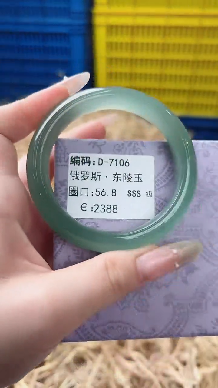 未镶嵌手镯石英质玉D-7106