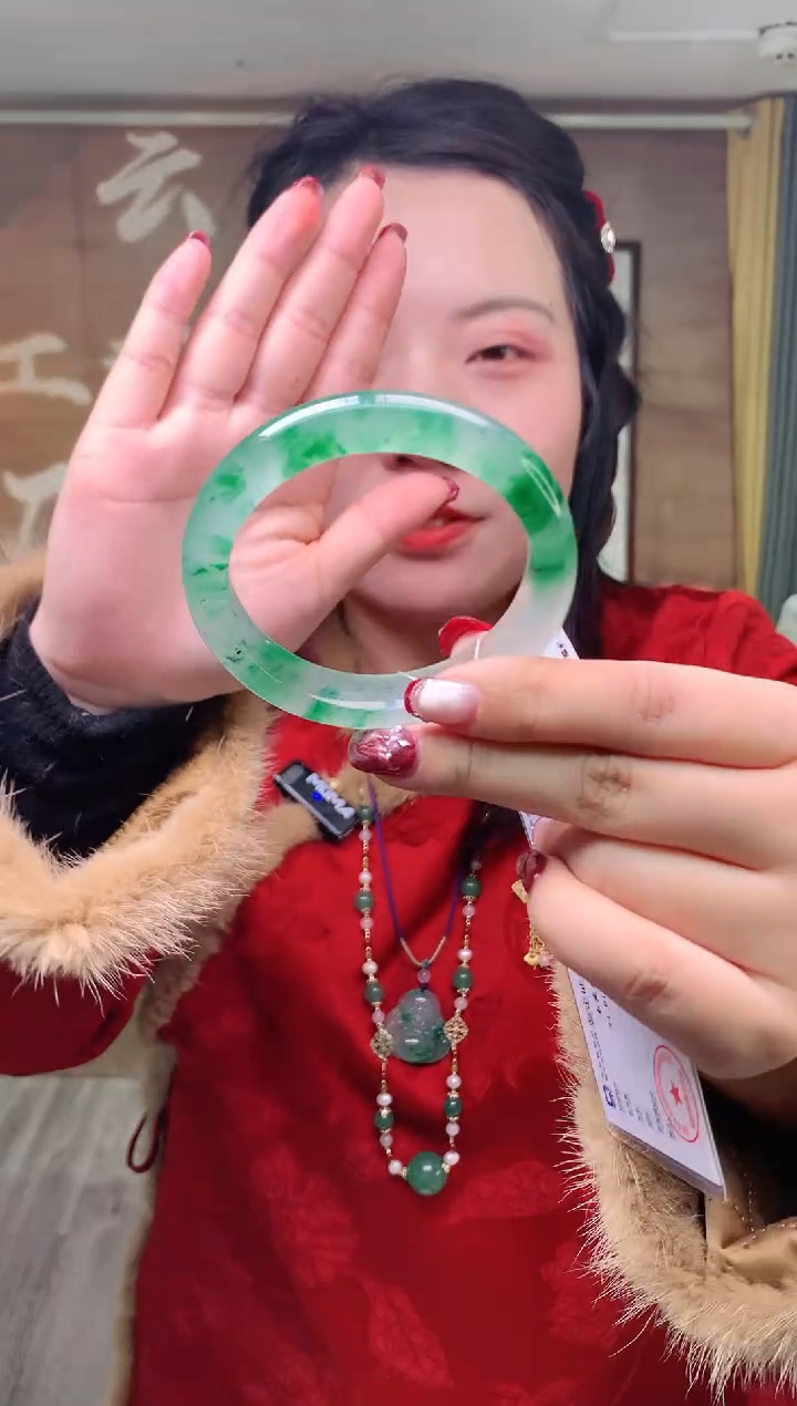 【闪购商品】石英质玉手镯未镶嵌云之玉工厂 序号  106