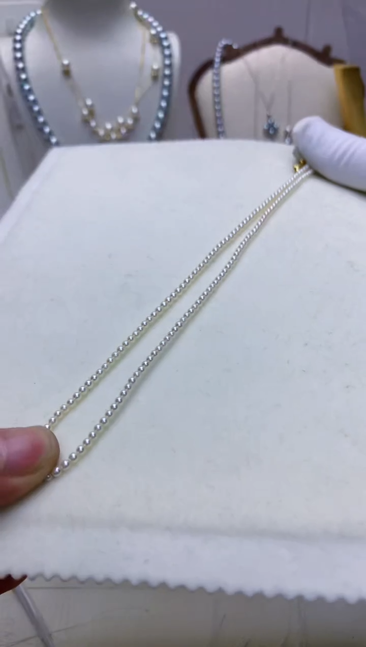 【闪购商品】海水珍珠饰品未镶嵌2-3小米链